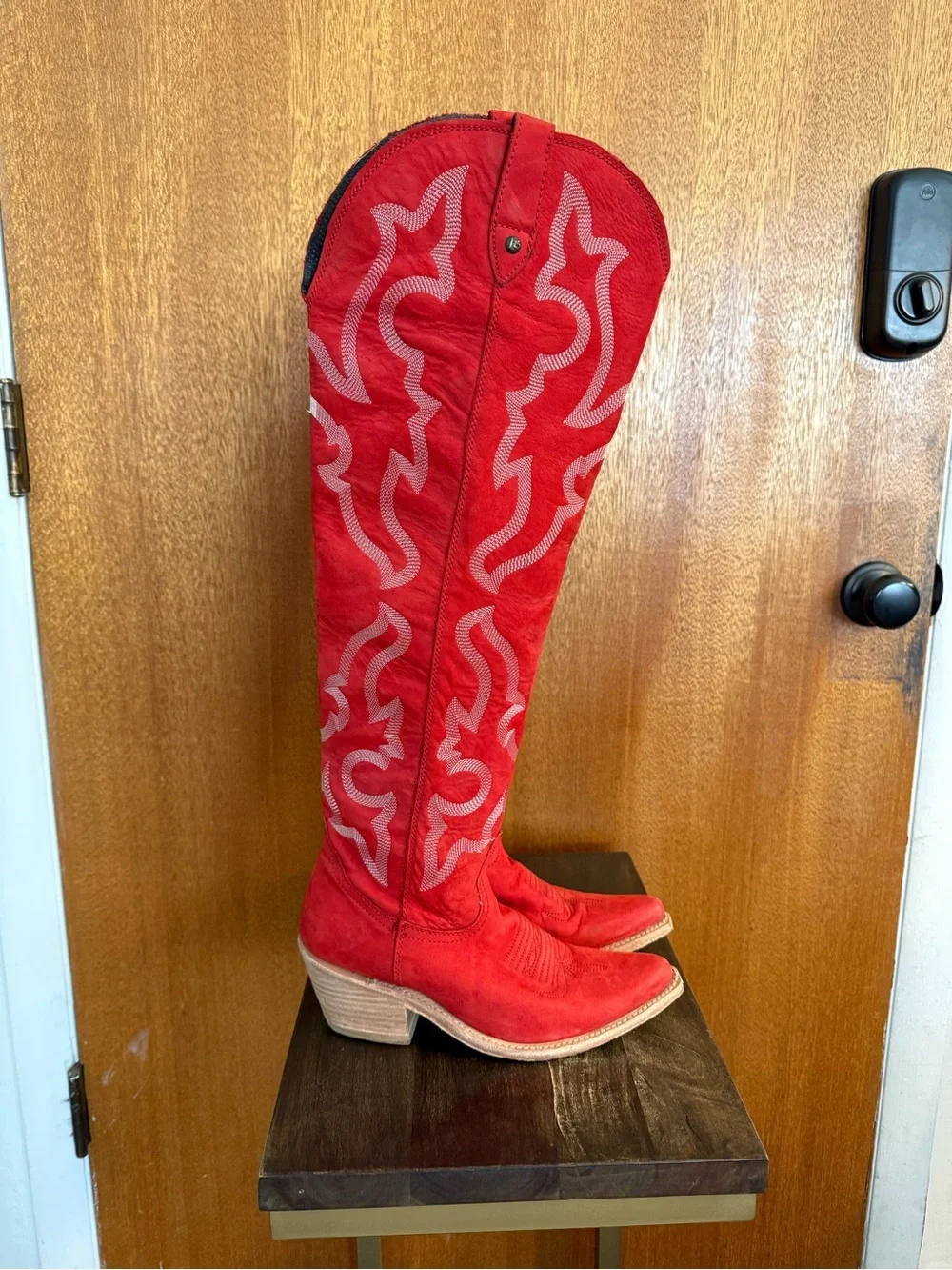 Liberty Black Boots over the Knee Western Boots